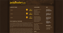 Desktop Screenshot of jackpotsalert.com