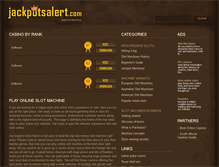 Tablet Screenshot of jackpotsalert.com